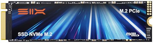 SIX NVME M.2 SSD 1TB - PCIe gen 5.0x4 X15000 M.2 2280, Seq. Speed Up to 14,300MB/s,AI Computering Gaming by Internal Solid State Hard Drive for Laptop/Desktop PC Nvme m2 PCIe 5 1TB with Heatsink