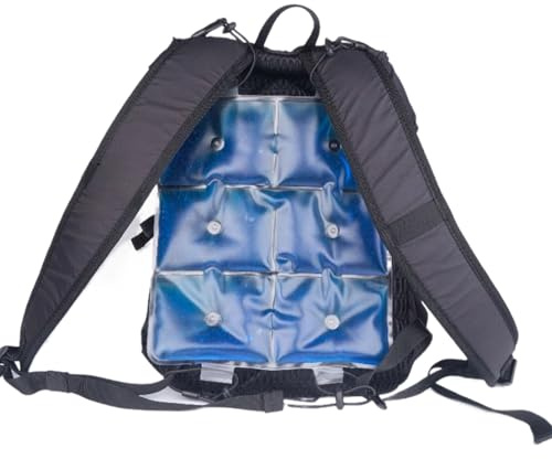 Kylkompress av gel – flexibla gelkompresser, återanvändbara flexibla kylkuddar för daglig sport, hemma, utomhus, ren, pendling, student, varmt väder, picknick och ryggsäck