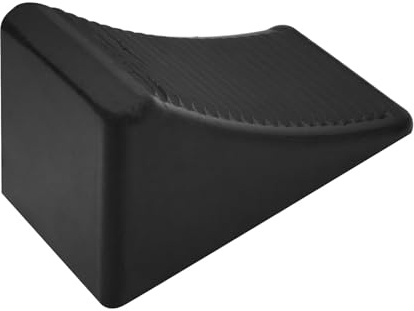 NUOBESTY Cuneo per Ruote in Gomma Antiscivolo Blocco Fermaruota Triangolare Compatto 160X95X95 MM per Auto Camper Rimorchi e Motociclette Accessorio Sicurezza per Pendenze e Salite