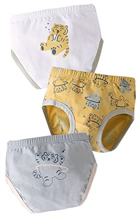 Slip Bimbo, Mutande Bambino Pantaloni Intimi per Grandi per Mutande Morbide Slip Pantaloni con Stampa di Dinosauro dei Cartoni Animati Mutande per No (Q 2-3 Anni)