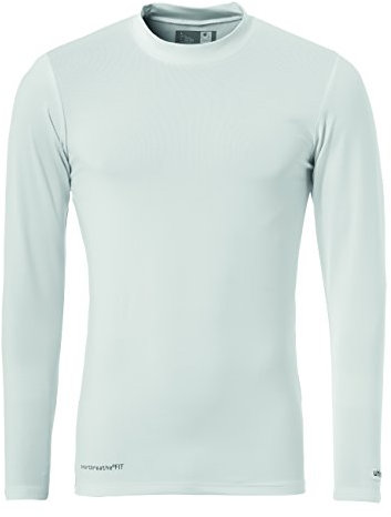 Uhlsport Kinder Distinction Colors Baselayer T-Shirt, weiß, 164