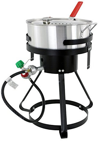 Chard FFPA105 Fish and Wing Fryer, Silver