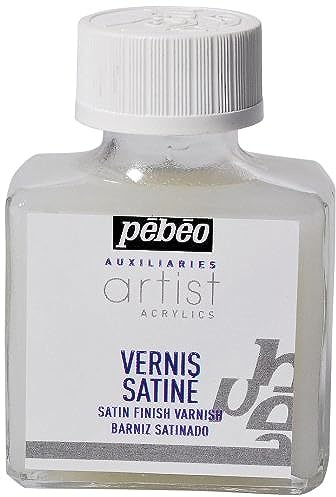 Pebeo 75 ml satiniert Lack, Transparent