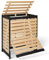 IDMarket - Bandeja de compostaje de madera 360L