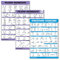 Pilates-Workout-Poster-Set Band 1 & 2 + Dehnungsroutine – Pilates-Matte Arbeitsübungen – Fitnessdiagramme (18 x 24, laminiert)