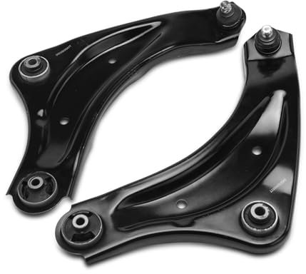 Frankberg 2x Control Arm Front Left Right Compatible with Juke F15 1.2L 1.5L 1.6L 2010-2024 Leaf ZE0 Electric 2010-2015 Replace# 54501BA60A