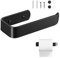 JIEYUCHU Toilettenpapierhalter Ohne Bohren, Klopapierhalter Rollenhalter, Rostfrei Toilettenpapierhalter, Papierhalter Klorollenhalter für Toilette Badezimmer Küche, Einfaches Design (Schwarz)