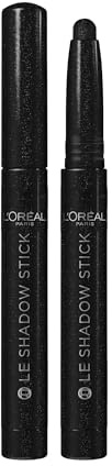L'Oréal Paris - Crayon Fard à Paupières - Format Stick et Texture Crème Fondante - Pigmentation Intense Longue Tenue Résistant aux Bavures - Shadow Stick - Teinte : 290 Midnight Noir