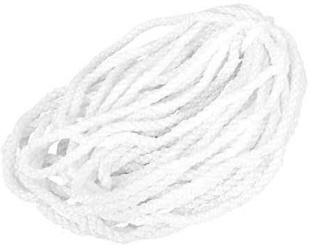 TEHAUX Cuerda de Polipropileno Trenzada de 3 Hebras 10 Mm X 20 Metros Resistente la Intemperie y Abrasión Cuerda Multiusos para Exteriores Atar y Decoración para Carga y Bricolaje