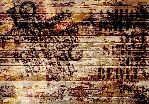 Papel De Pared 3D Papel Tapiz Fondo De Alfabeto Inglés Creativo Tablero De Madera Geométrico Retro Papel Pintado Tela No Tejida Mural Decorativo 150x105cm