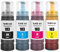 SHUOLEI 103 Tintenflasche Kompatibel mit EPSON 103 Tinte C13T00S64A für L1200 Series L1210 L1250 L3100 Series L3110 L3111 L3116 L3150 L3151 (4-Pack, Schwarz Cyan Gelb Magenta)