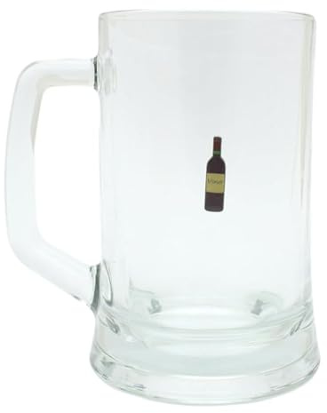 Gamekeepers Cottage gifts Vino Red Wine Glass Tankard Beer Stein 600ml Free Engraving Gift 671