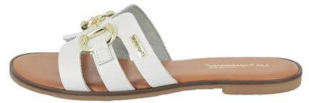 LES TROPEZIENNES PAR M. BELARBI Hamia, Scarpe Città Mulo e Zoccolo Donna, Bianco, 41 EU