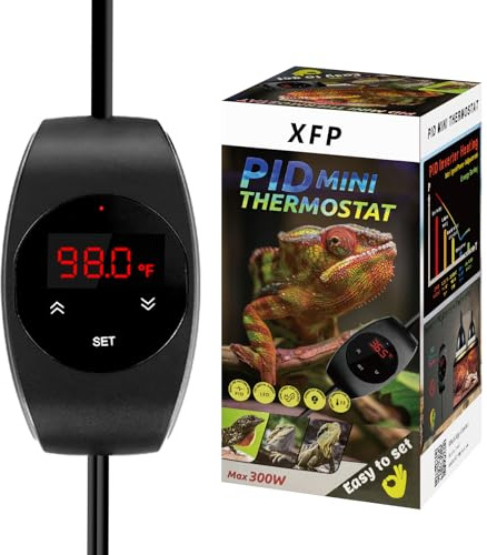 XFP - Reptile attenuation thermostat, temperature controller for seed germination, reptiles and breeding incubation, greenhouse (switch control function added)