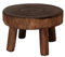 Peuirre Kleiner Hocker Holzhocker, 20×9CM, Kleiner Blumenhocker holz rund, Pflanzenhocker holz rund, Pflanzenhocker Holz, Dekoration, Innen- Und Außenbereich, Für Bonsai, Zimmerpflanze(L)
