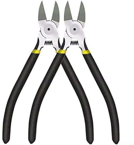 Per taglierina laterale di precisione, confezione da 2 per taglio ravvicinato a filo con impugnatura ergonomica e design