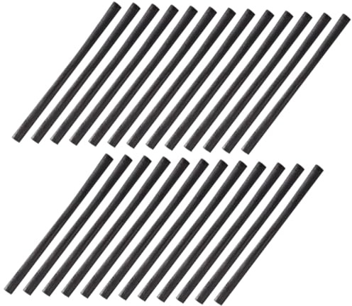 Baluue 25 pièces Bâtons de Fusain Doux pour Dessin Outils de Croquis Pratiques pour Artistes Étudiants et Débutants