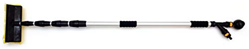 Telescopic, Wfpd16, 16ft Water Fed Window Cleaning Pole Brush With Soap Dispenser Telescopic Extendable Kit