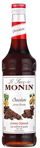 Monin Chocolate Syrup 70cl Case of 6, Transparent