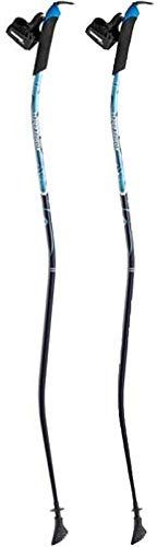Komperdell Nordic Walking Stock Ergo Pole mit Click-In System - Blau