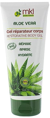 MKL Green Nature Aloe Vera Gel Réparateur Corps & Cheveux Bio 200 ml