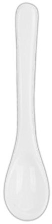 Holst Porzellan KPL 408 Löffel 7 cm gerade Form, weiß, 6 Einheiten