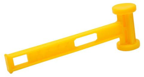 ANKROYU Martello per picchetti per tende, Martello per tende in plastica, Martello da campeggio leggero, Martello per picchetti per tende con impugnatura comoda, Martello per