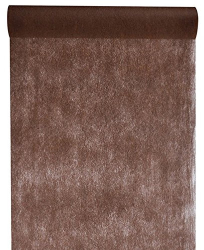Tischläufer Dekostoff Vlies 30 cm x 10 m braun
