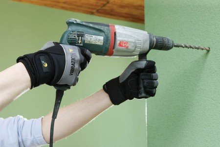 NIGRA fH gants anti-vibration de 10 g 