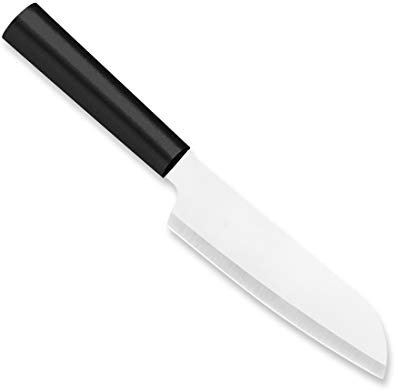 Rada Cutlery Cook’s Utility Knife (W240), 4.75 Stainless Steel Blade, Black Handle