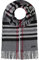 FRAAS Damen-Schal kariert aus Cashmink weicher als Kaschmir - extra warm für den Winter, Grau (Mid Grey 960), One size