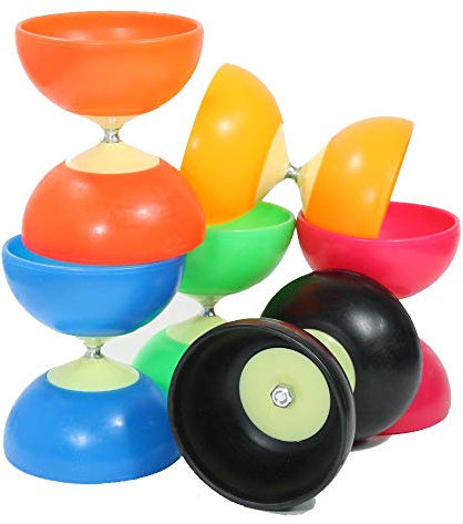 Neoflight 2 Beginner Diabolo Set - Includes Sticks, String and Instructions (Orange)