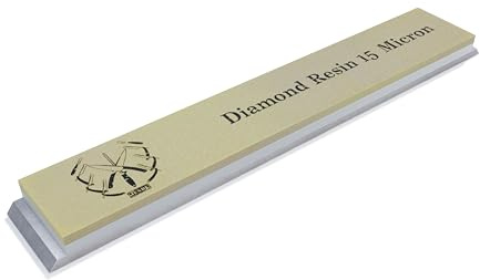 Jende 1x6 Resin Diamond Sharpening Stone for Edge Pro, Hapstone, TSProf, Jende JIGS for Knives (15 Micron (1,000 Grit))
