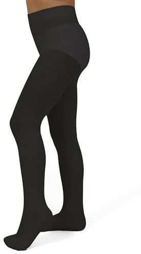 AQUILONE 0-14 & Teenager 50 DEN Collant pour Danse et Ballet pour le Ballet, l'Athlétisme, Vêtements de Ballet Opaques, Résistants et Élastiques, Fabriqués en Italie