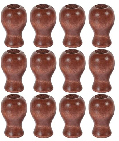 Alipis 12piezas Tiradores De Cordón De Persiana De Madera Borlas Fácil Instalación