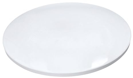 JANDEI - Plafoniera Led 72W, Colore CCT 3 Tonalità di Bianco, Diametro 500 mm. Downlight di superficie, design moderno, ideale per soggiorno, camera da letto, ufficio (cornice bianca)