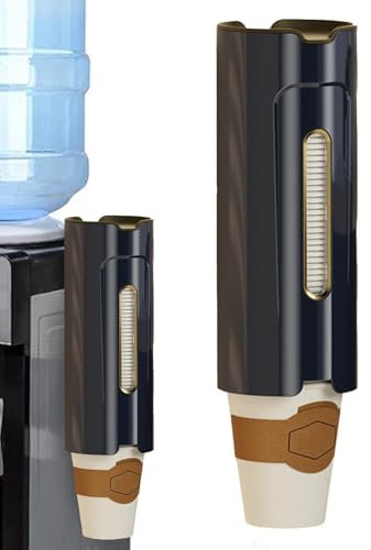 Dispenser di bicchieri per montaggio a parete, dispenser di bicchieri per refrigeratore d'acqua | Dispenser di bicchieri per collutori a parete - Dispenser di bicchieri tipo maniglia