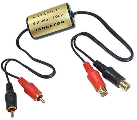 NF-Entstörfilter KFZ PKW Massefilter Geräusch Noise Filter Cinch