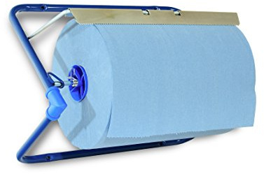 SemyTop ST-88522 Putzrollen-Spender, Wandhalter, Metall, Blau