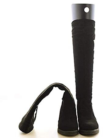 erioctry 2Pairs Shoe Trees Tall Short Boot Shaper Tree Inserts Knee High Shoes Thigh Boot Holder Support for Women Lady Most Shoes Boot Support (Height 14'')