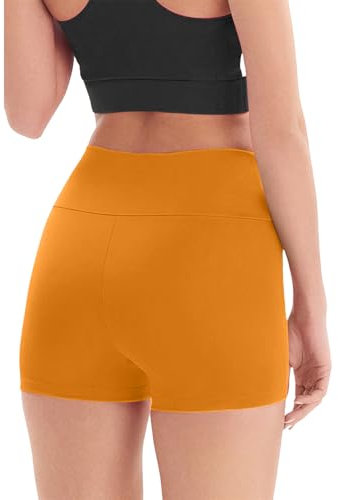 BeSinz Kurze Leggings Blickdichte Bauchweg Sporthose für Damen – High Waist Radlerhose, Stretch- Ideal Fit für Yoga, Gym, Fitness, Crossfit, Poledance Premium