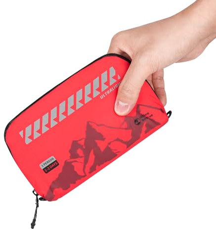 Rhino Rescue Mittlerer Erste-Hilfe-Kasten, Tragbar wasserdichtes medizinisches Kit für Wandern, Rucksacktourismus, Radfahren, Auto, Reise, 17,5 x 10 x 3cm