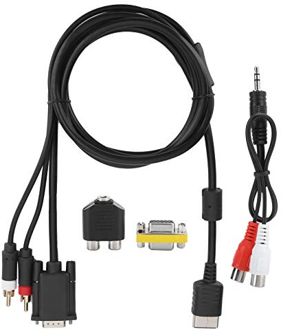 VGA High Definition kabel, mjuk hållbar flexibel VGA kabel med ljudadapter för Dreamcast DC