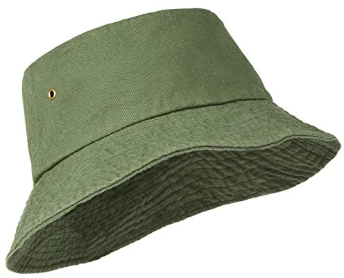 FURTALK Unisex Fischerhut Baumwolle Bucket Hat Verstellbare Sonnenhut für Damen und Herren