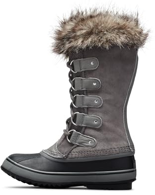 Sorel Femme Joan of Arctic Boot WP Bottes de Neige imperméables, Quarry Black Collection 2024 2025, 39 EU