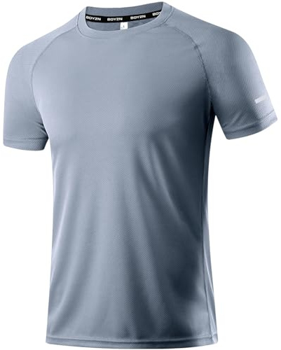 Boyzn 1, 3 eller 5-pack sportt-shirts, herr, kortärmade t-shirts, funktionell skjorta, löpskjorta, snabbtorkande ventilerande sportskjorta, sommar, fitnessskjorta, träningströja för löpning, träning,