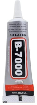 B7000 Super Glue Gel Clear Strong 50ml,Adhesive Multi-Function Glue for Repair Mobile Phone Tablet Metal Wood Plastics and Handicrafts (50ml)