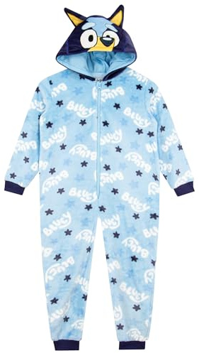 BlueY Pyjama | Combinaison Enfant | Grenouillere Enfant | Surpyjama Garcon | Bleu 7-8 Ans
