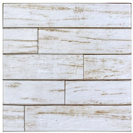 Commomy Paneles de pared de 3D, imitación de madera, 30 x 30 cm, 10 Piezas, autoadhesivos, pvc, paneles 3D decorativos pared decoracion de interior sala estar fondo dormitorio