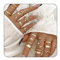 FloralGrace 23 Stück Gold Ringe Set für Frauen, Wasserfeste Ringe Gold Vergoldete Stapelbare Statement Ringe,Finger Stapelbare Ring, Goldschmuck Set